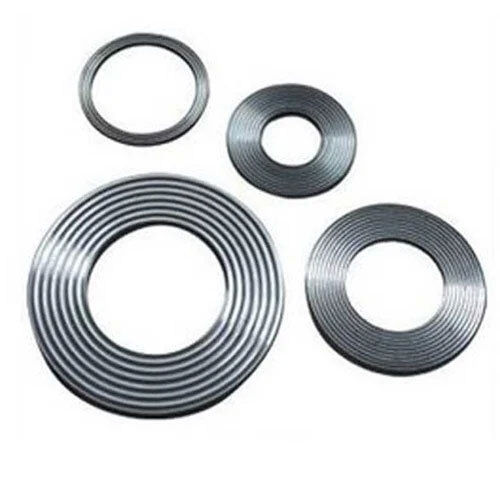 Ss Corrugated Metal Gasket - Color: Silver