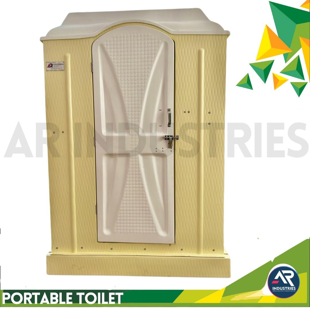 FRP Western with Shower and Washbasin Portable Toilet