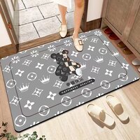 Hot Sale Absorbing Factory Wholesale Rugs Non-Slip Quick Dry Diatomite Bath Mat