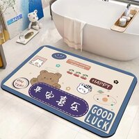 Hot Sale Absorbing Factory Wholesale Rugs Non-Slip Quick Dry Diatomite Bath Mat