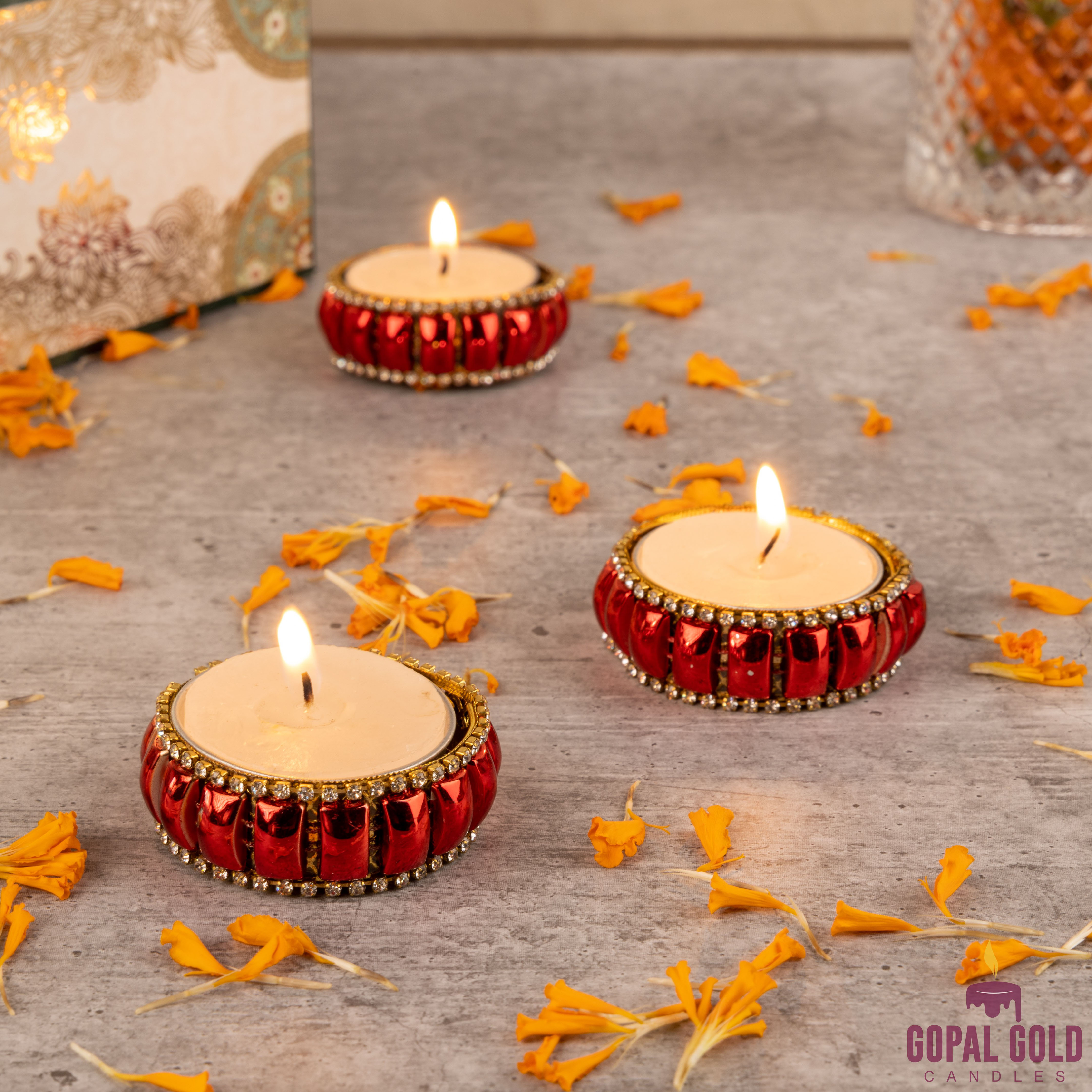 Diwali Decor Tealight Holders