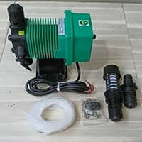 Diaphragm Dosing Pump - High Pressure, Electric, Polypropylene Material | Ideal For Water Treatment Applications, Precise Liquid Dosing
