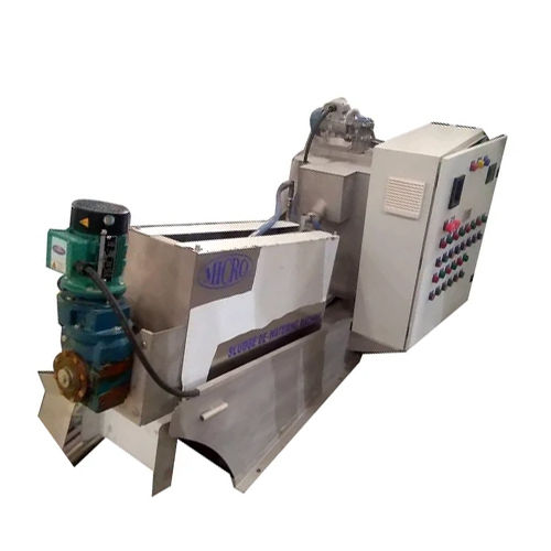 Sludge Dewatering Screw Press Machine - Automatic Grade: Semi Automatic