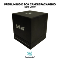 Customized Premium Rigid Box Candle Packaging