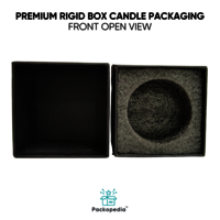 Customized Premium Rigid Box Candle Packaging
