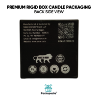 Customized Premium Rigid Box Candle Packaging