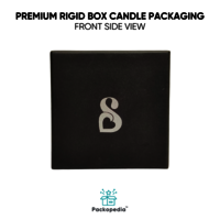 Customized Premium Rigid Box Candle Packaging