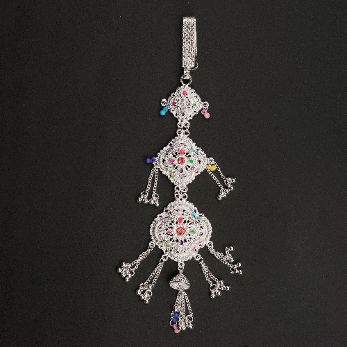 Designer Silver Juda Pin