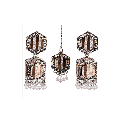 Fancy Oxidized Jhumka