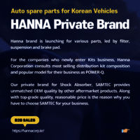 Auto spare parts for Korean Vehicles