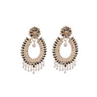 Designer Oxodiz Silver Jhumka