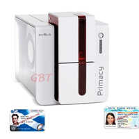 Dual-sided Color Id Card Thermal Printer (evolis) - Color: White