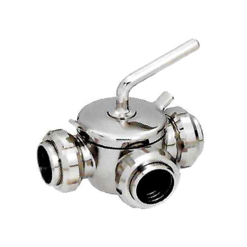 Sms 3 Way Valve - Color: Silver