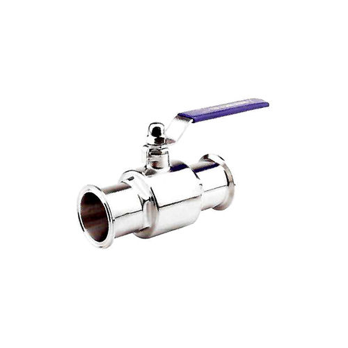 Tc End Ball Valve - Color: Silver