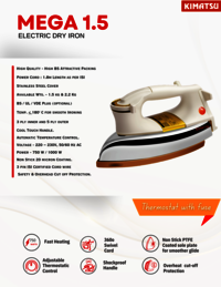 Electric Dry Iron- PLANCHA