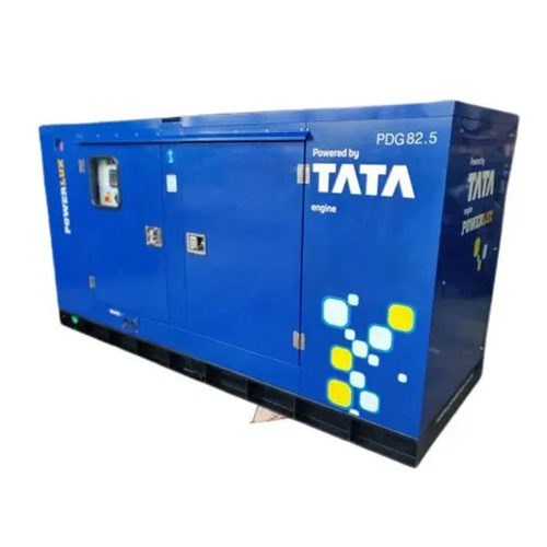 82.5 kVA 6 Cylinder Tata Silent Diesel Generator