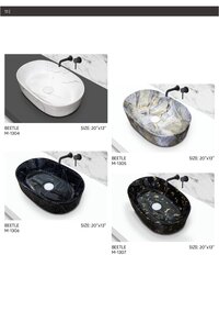 Marble Table Top Basin P7 to P12