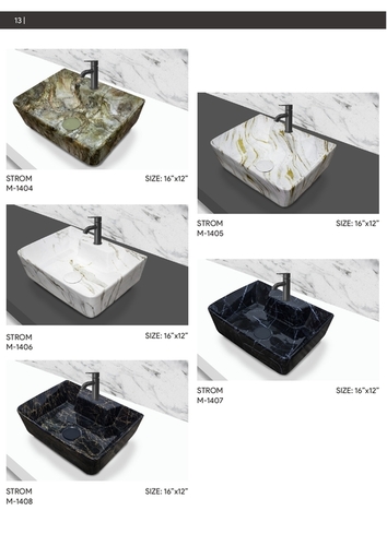 Marble Table Top Basin P13 to P18