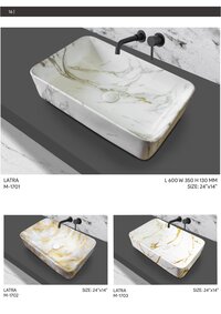 Marble Table Top Basin P13 to P18