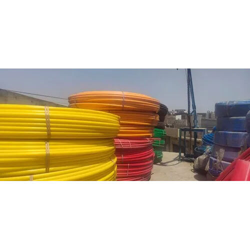 Waterboss High Quality PLB Duct Pipe - HDPE Round, Multicolour | Industrial Application, 1 Year Warranty, Good Quality