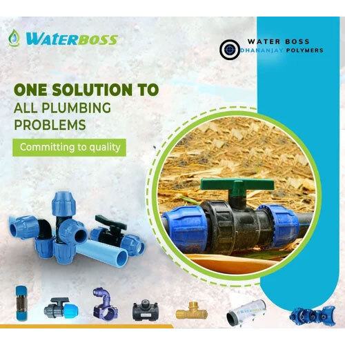 Dhananjay Polymers Waterboss mdpe Ball Valves