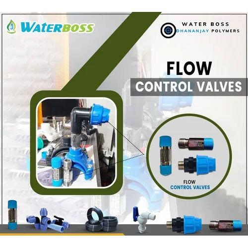 Ss 304 Water Flow Control Nrv Valve 5lpm - Stainless Steel, 1/2 Inch Port Size, Blue Color | Industrial Application, Suitable for Various Sizes