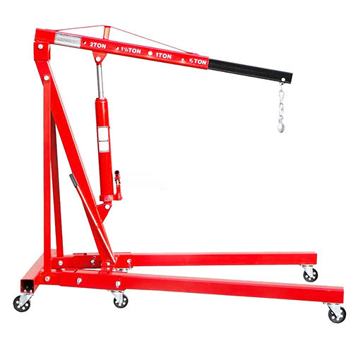 Hydraulic Folding Engine Jib Crane - Application: Construction