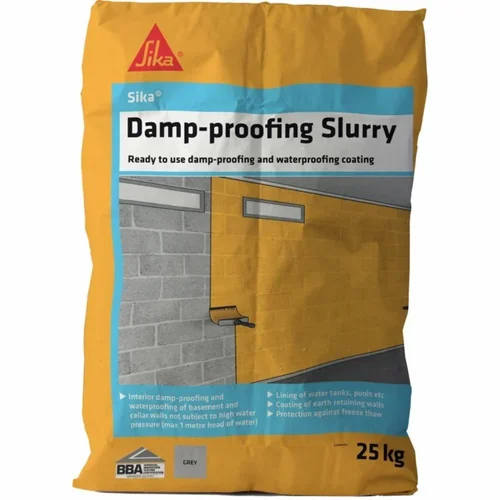 Sika Damp Proofing Slurry Waterproofing Chemical