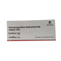 Pyridium 200 Tablet - Symptomatic Relief Of Urinary Pain, Treats Burning Sensation And Urgency