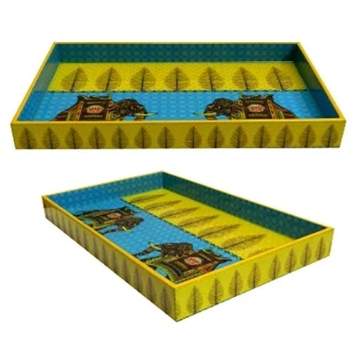 Wooden Gifting Tray - Finish: Coated