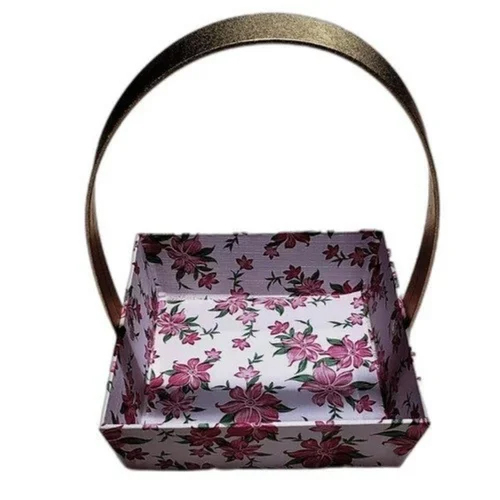 MDF Wooden Gift Basket