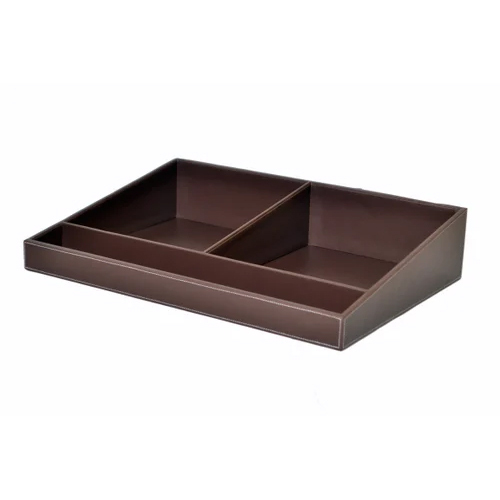 Leatherette Serving Tray