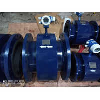 Digital Flow Meter - Stainless Steel, 1" to 12" Size, Blue Color | Industrial Usage