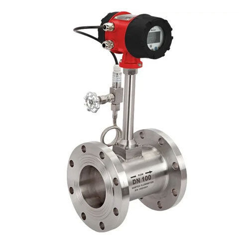 Vortex Steam Flow Meters - Color: Red