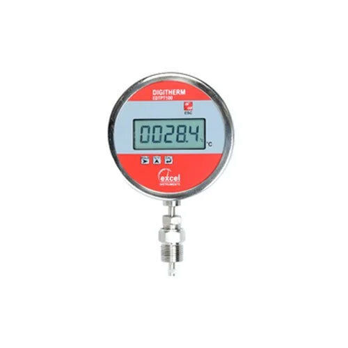 Digital Temperature Gauges - Color: Silver