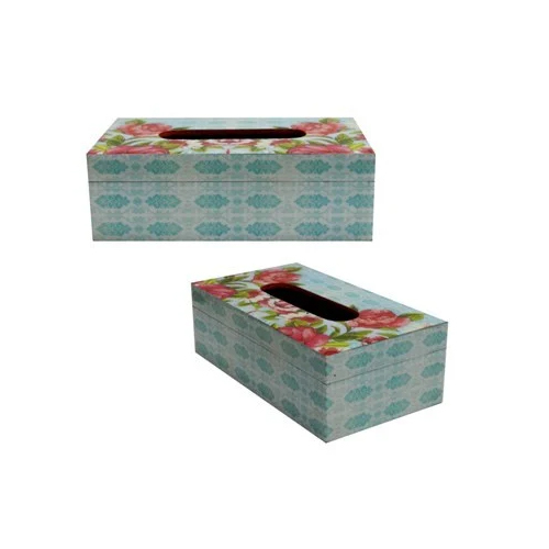 MDF Wooden Tissue Box
