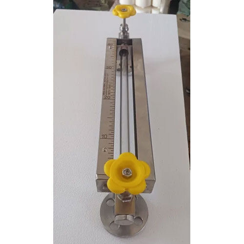 Tubular Glass Level Indicators - Color: Yellow