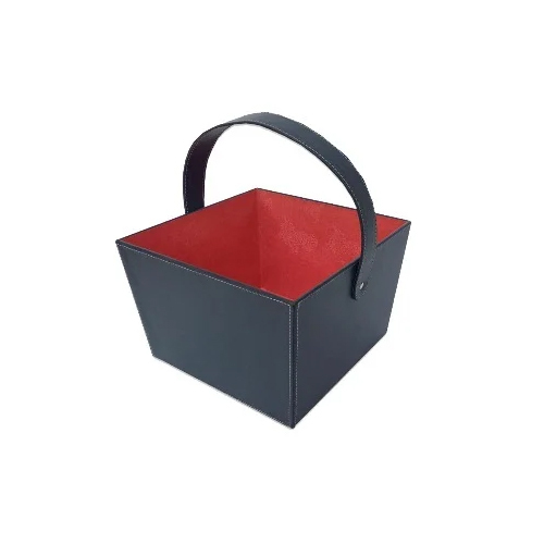 Multi Colour Leatherette Basket