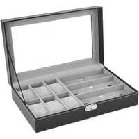 Leatherette Jewellery Gift Box - Leatherette Material, Rectangular Shape, Multicolour Finish, Matte Lamination | Ideal For Gifting Precious Jewellery