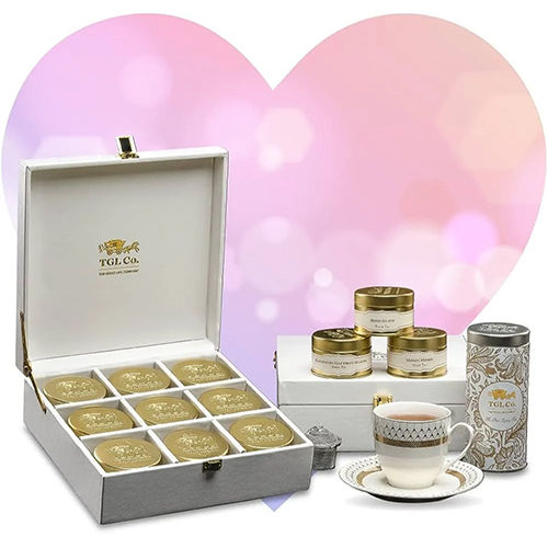 Corporate Tea Gift Box - Color: Silver