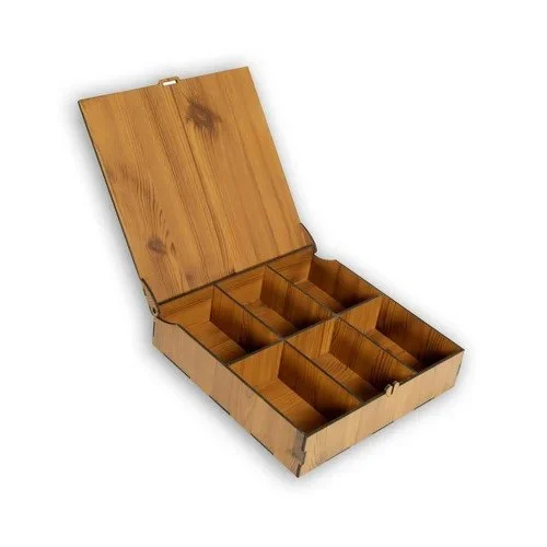 Composite Wood Compartment Box