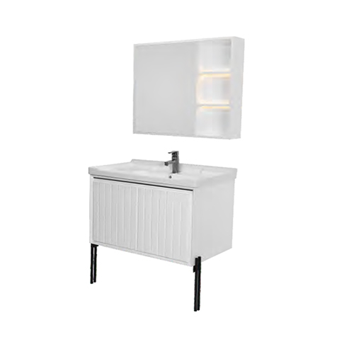 32inch Inspira Pearl Mirror Cabinet