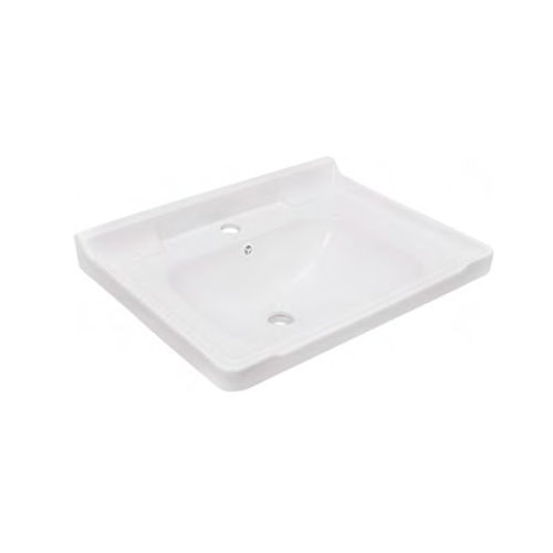 Canterbury Counter Top White Basin - Finish: Glossy