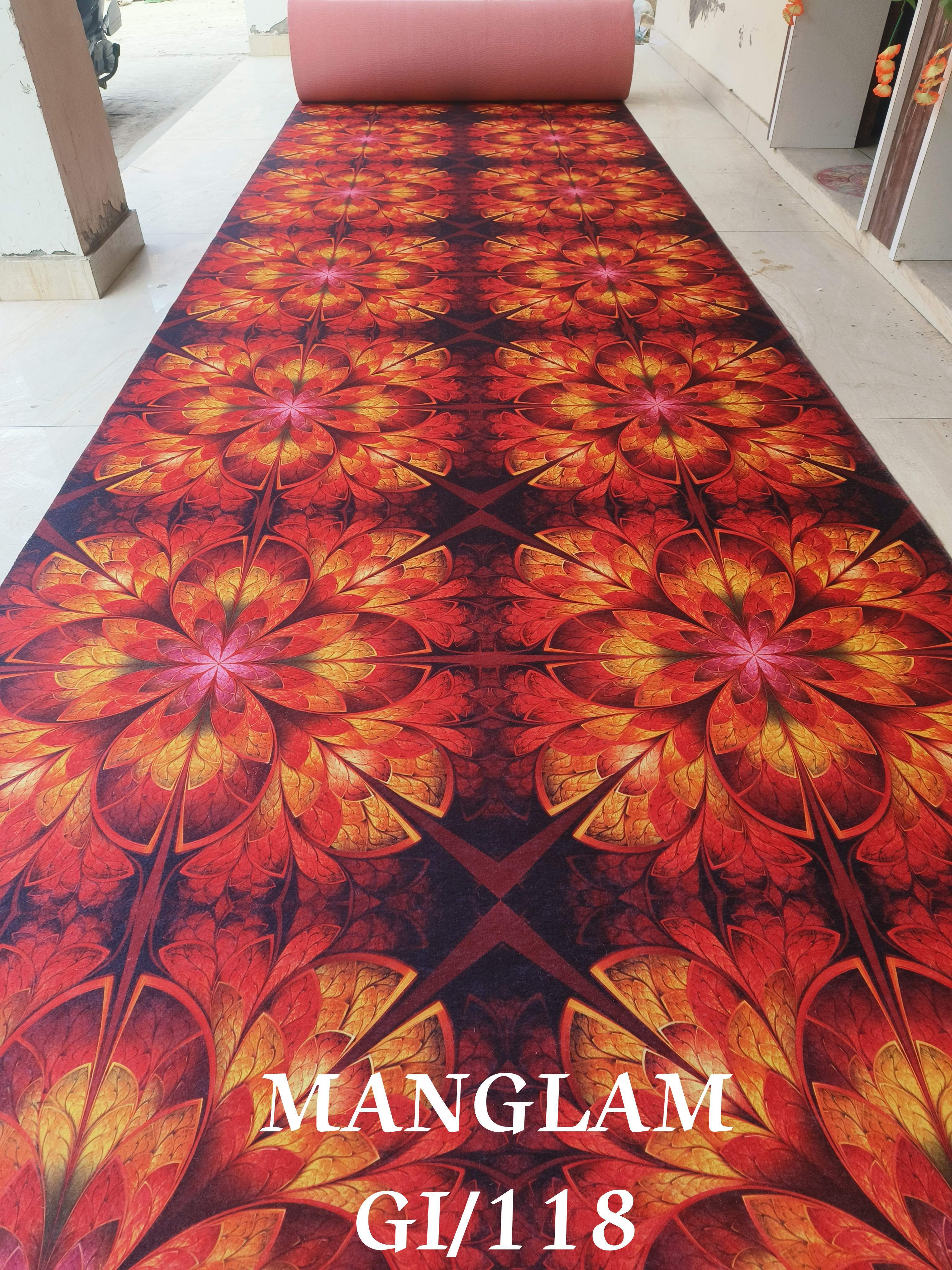 PAPER PRINT CARPET