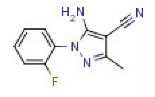 5-Amino-4-cyano-1-(2-fluorophenyl)-3-methylpyrazole   97%