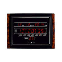 Digital Wall Clock - Color: As Per Requirement