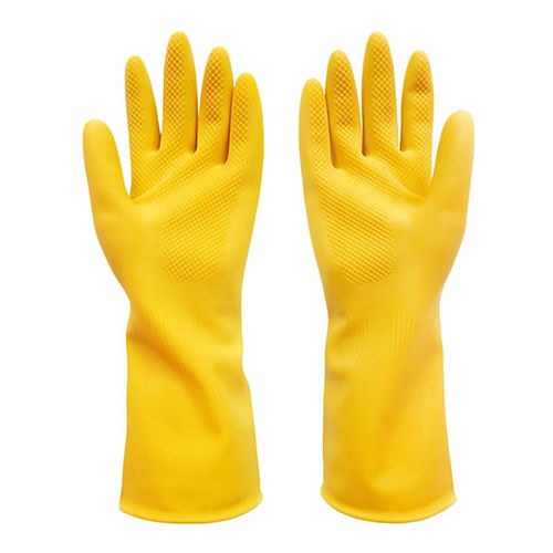 Rubber Safety Glove - Color: Different Available