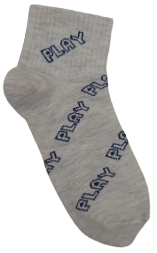 PLAY GREY ANKLE SOCKS