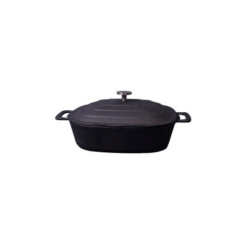 Si-Sbl-003 Square Bowl And Lid - Interior Coating: Coated