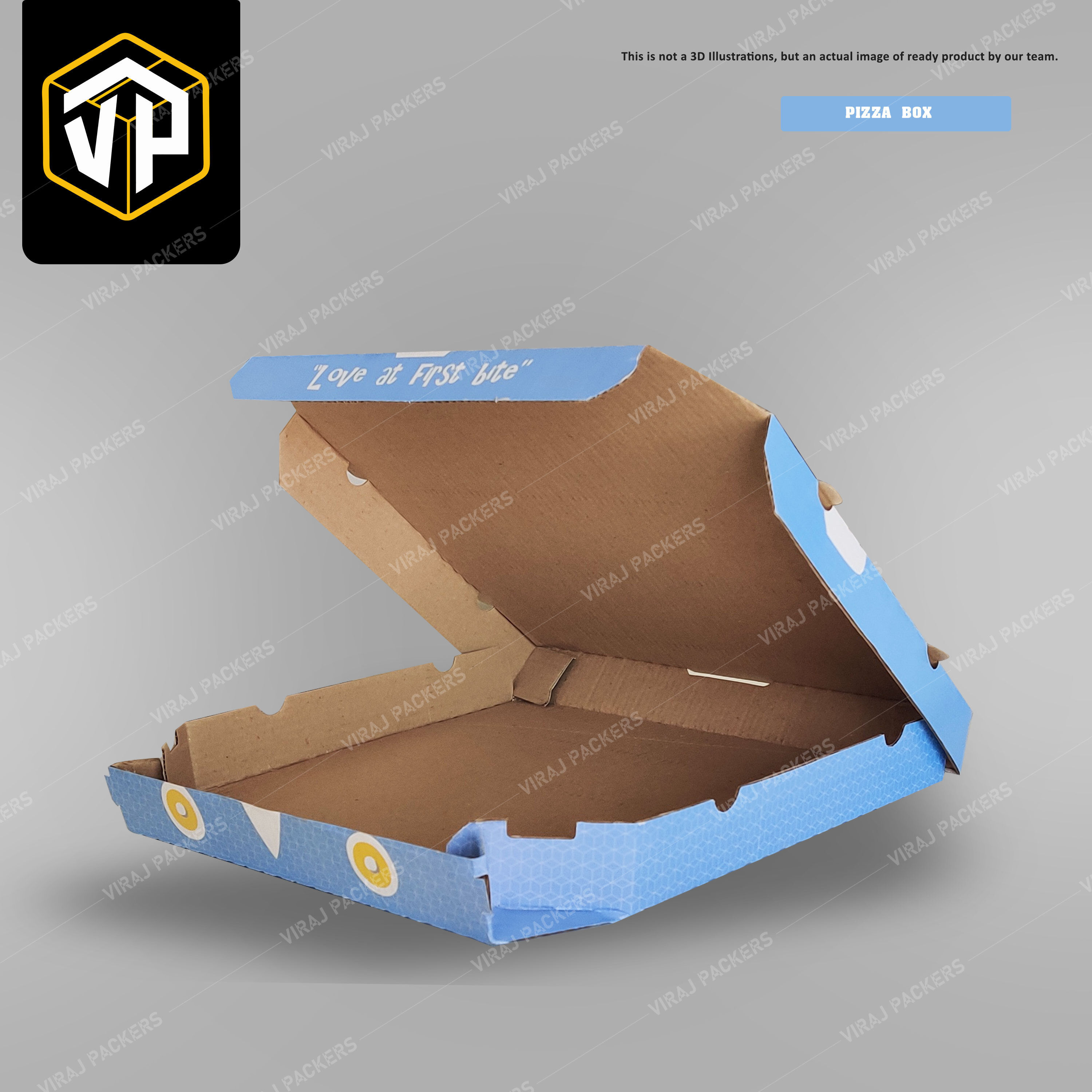 Diamond Shape Pizza Packaging Box